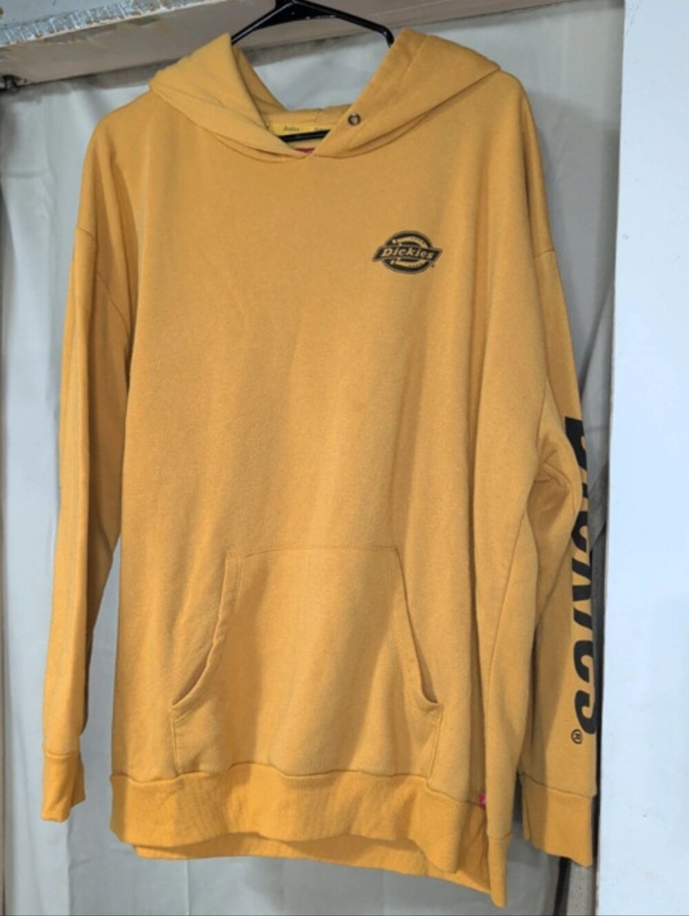 Dickies Mustard Yellow Hoodies. Soft Women's Xl